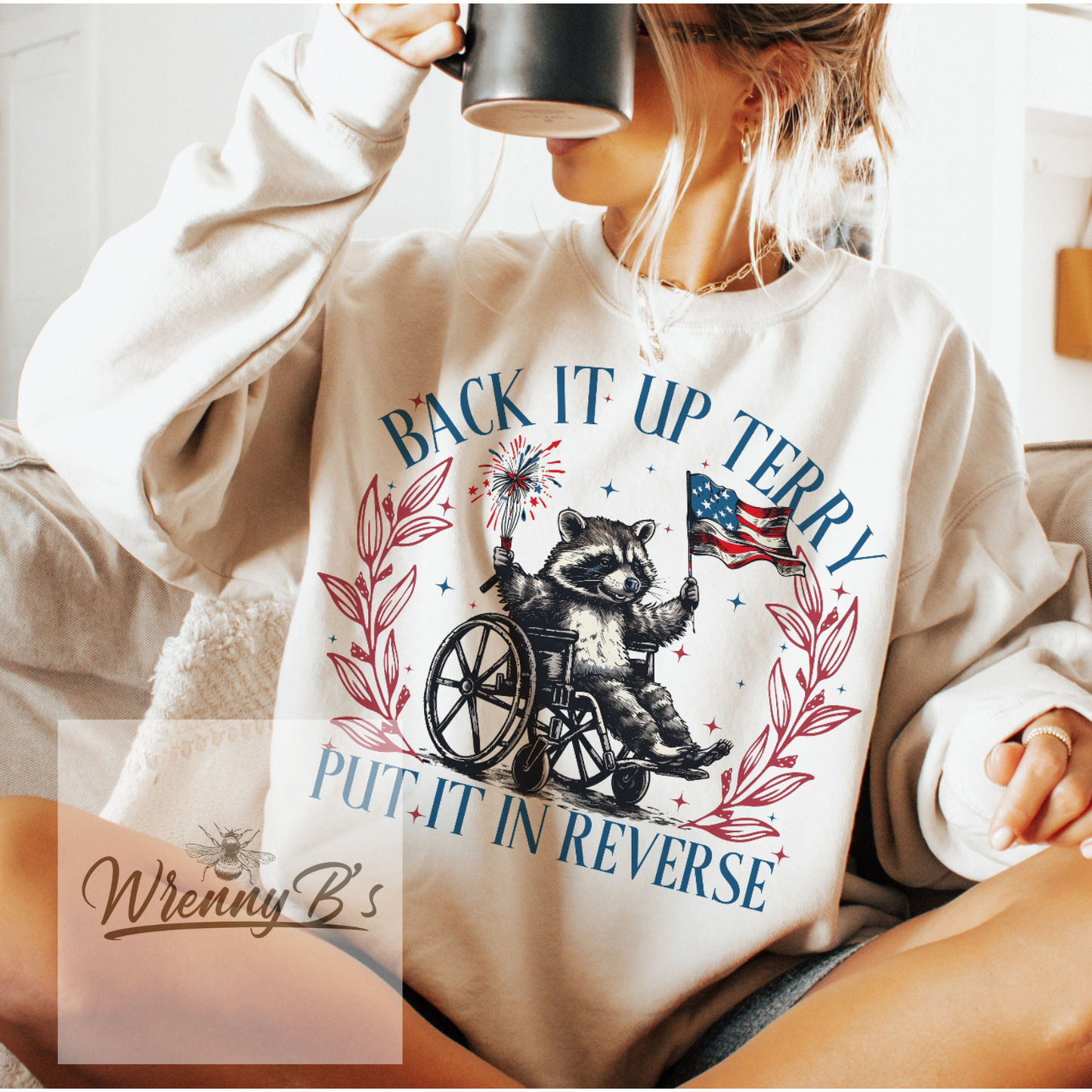 Back it Up Terry Sweatshirt